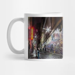 Hosier Lane, Melbourne, Victoria, Australia. Mug